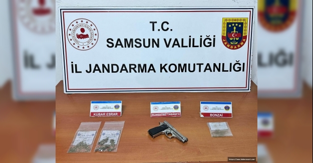 Samsun'da uygulamada uyuşturucu ele geçirildi