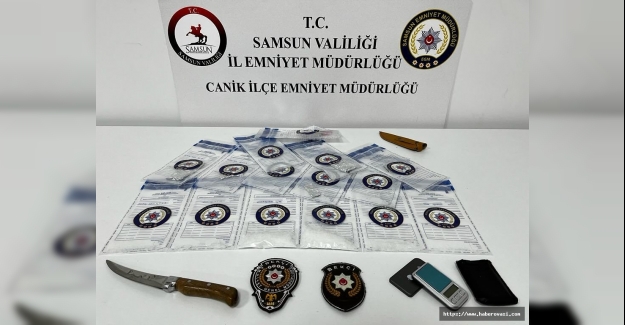 Samsun'da uyuşturucu ticaretine 3 gözaltı