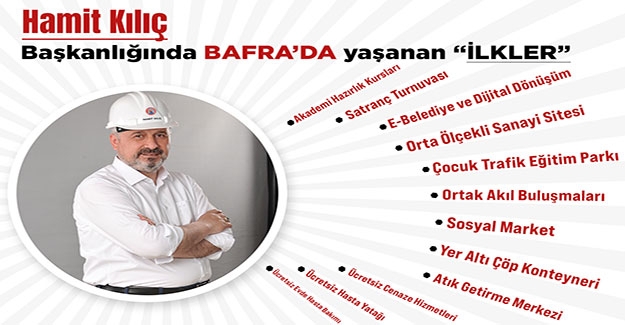 Cumhur ittifakı adayı Hamit Kılıç ilkleri paylaştı