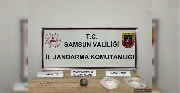 Samsun'da uygulamada uyuşturucu ele geçirildi