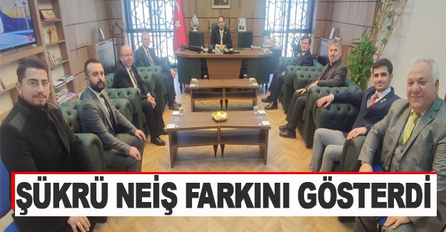 Şükrü Neiş farkını gösterdi