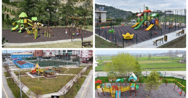 Togar, Tekkeköy'de 61 adet park ve yeşil alan kazandırdık
