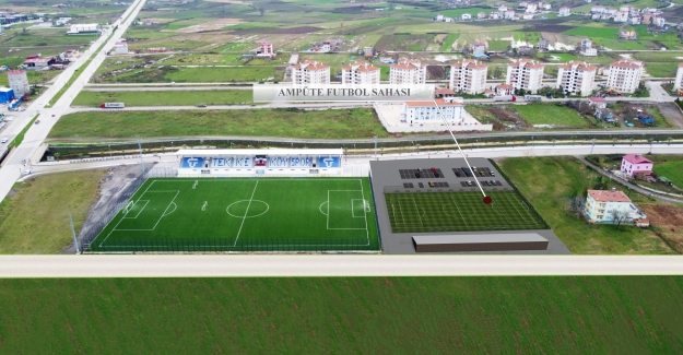 Ampute futbol sahası Tekkeköy’e yapılacak