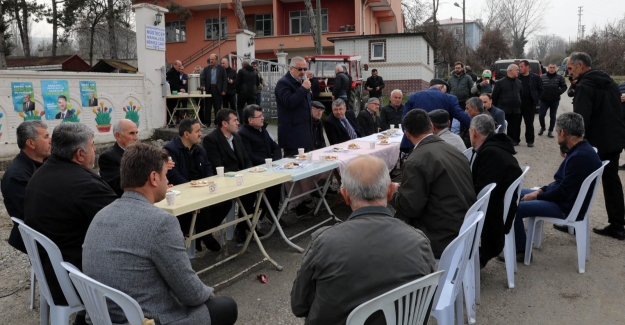 Bafra Belediye Başkan adayı Hamit Kılıç'a yoğun ilgi