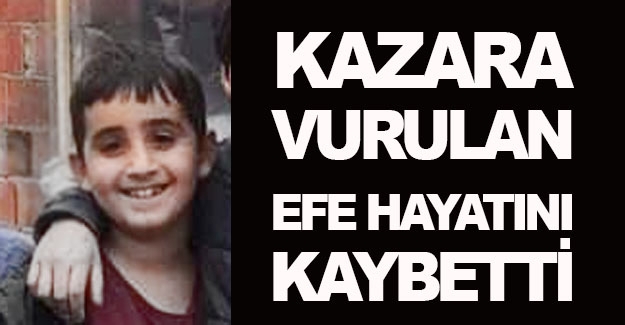 Samsun'da kazara başından vurulan çocuk öldü