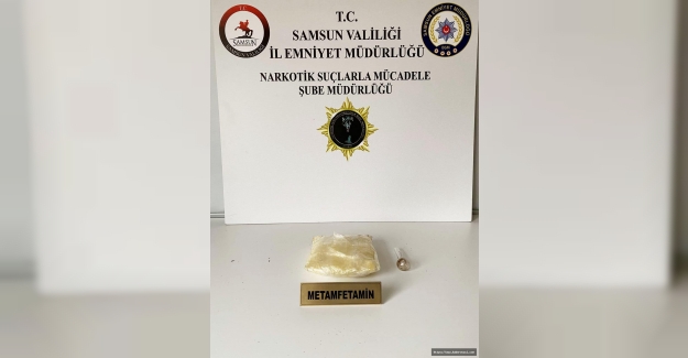 Samsun'da araçta uyuşturucu madde ele geçirildi