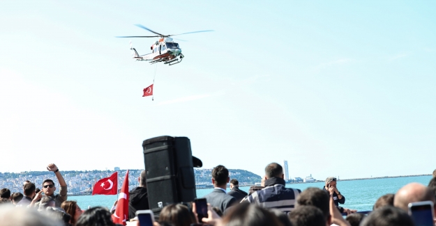 Samsun'da 19 Mayıs gösterilerine ilgi büyük oldu