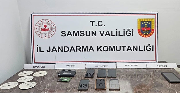 Samsun'da Müstehcen içerik paylaşan 5 kişiye gözaltı