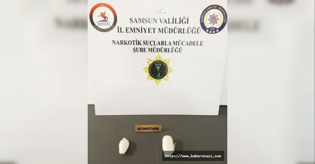 Samsun'da üst aramasında narkotik madde ele geçirildi