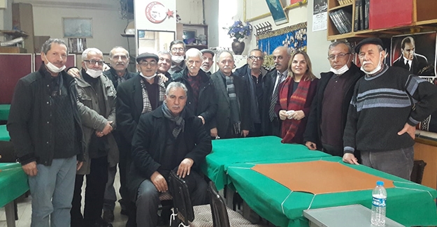 CHP'li Hancıoğlu emeklilerle buluştu