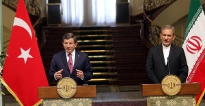 Başbakan Davutoğlu ve Cihangirinin  ortak basın toplantısı