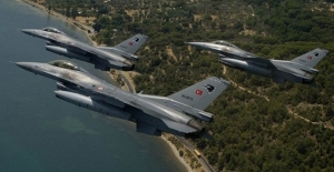 TSK F-16 ve F-4 2020 uçaları hedefleri tam isabetle vurdu...