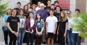 Lise öğrencileri Tarım Müzesi'ni gezdi