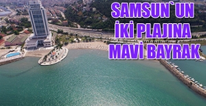 Samsun'un iki plajına Mavi Bayrak