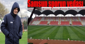 Samsunspor'un stadına veda maçı