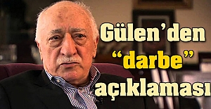 Gülen'den "darbe" açıklaması