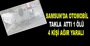 Samsun'da korkunç kaza.