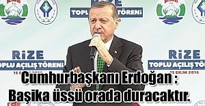 Cumhurbaşkanı Erdoğan : "OLSAN NE YAZAR OLMASAN NE YAZAR"