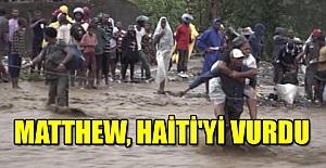 Matthew, Haiti'yi vurdu.