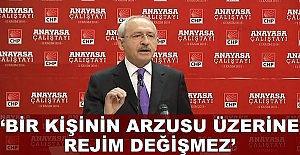 Kılıçdaroğlu'ndan 'başkanlık sistemi' açıklaması