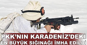 PKK’ya Karadeniz’de ağır darbe