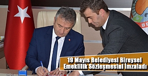 19 Mayıs Belediyesi Bireysel Emeklilik Sözleşmesini İmzaladı.