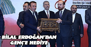 Bilal Erdoğan’dan Genç’e hediye