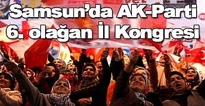 AK-Parti Samsun'da 6. olağan il kongresi