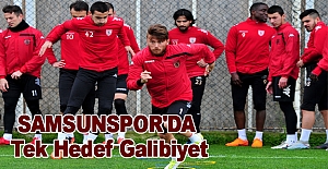 Samsunspor'da tek hedef galibiyet
