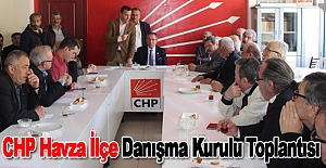 CHP Havza İlçe Danışma Kurulu Toplantısı