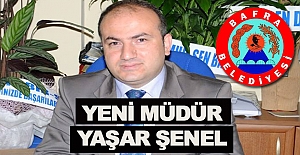 Bafra Belediyesinde Yaşar Şenel Yeni Müdür