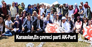 Karaaslan,En çevreci parti AK-Parti