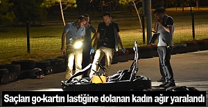 Samsun'da go-kart kazası 1 kişi ağır yaralı