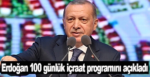 Erdoğan, 100 günlük icraat programını açıkladı