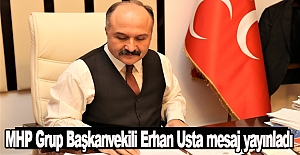 Erhan Usta Bayram mesajı yayınladı