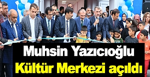 Samsun'da Muhsin Yazıcıoğlu Kültür Merkezi açıldı