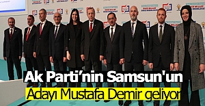 Samsun'un Adayı Mustafa Demir geliyor