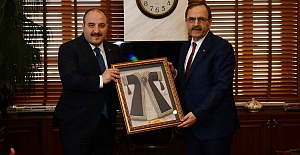 Başkan Şahin, Bakan Varank'ı ağırladı