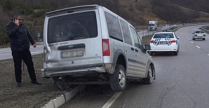 Samsun'da Trafik kazası 1 ölü 1 yaralı