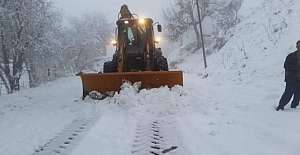Samsun'da yoğun Kar eğitimi durdurdu
