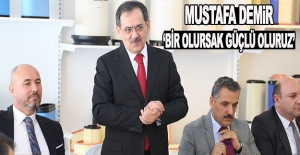 Mustafa Demir,Geleceği düşünerek Samsun'u planlamalıyız