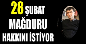 Samsun'da 28 Şubat mağduru askeri öğrenci iadeiitibar istiyor