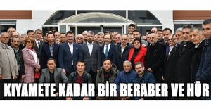 Zihni Şahin AK Parti ve MHP'lilerle toplandı