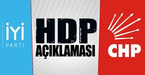 Samsun İYİ Parti ve CHP'den HDP açıklaması