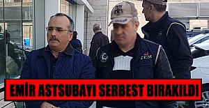Samsun'da Emir astsubayı serbest bırakıldı