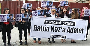 Samsun'da Rabia Naz eylemi!