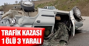 Samsun'da Trafik kazası 1 ölü 3 yaralı
