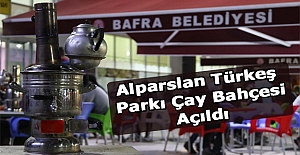 Alparslan Türkeş Parkı Çay Bahçesi Açıldı
