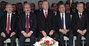 Cumhurbaşkanı Erdoğan 100. Yıl Törenlerinde