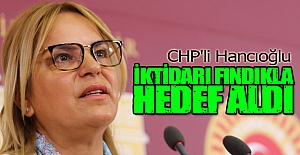 CHP'li Hancıoğlu iktidarı fındıkla hedef aldı